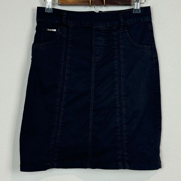 Beija Flor Kelly Black Mini Skirt 4 - Picture 1 of 6